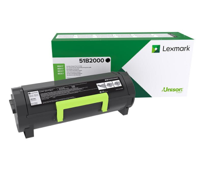 Toner Toner LEXMARK MS/MX3/4/5/617 Return Black CRTG 51B2000